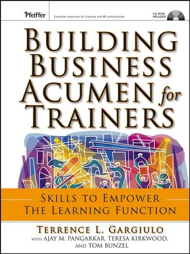 Cover for Building Business Acumen for Trainers