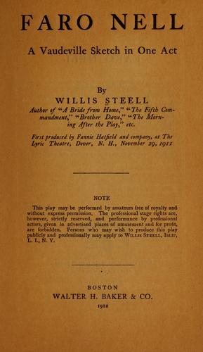 Cover for Faro Nell...