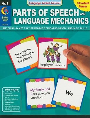 Cover for Parts of Speech and Language Mechanics Grade 3
            
                Language Games Galore