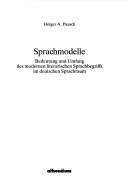 Cover for Sprachmodelle