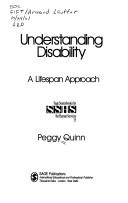 Cover for Understanding disability