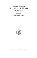 Cover for South Africa, the limits of reform politics
