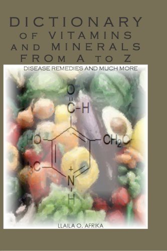 Cover for Dictionary of Vitamins and Minerals from A to Z