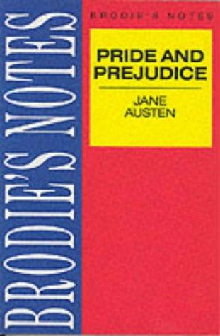 Cover for Brodie's Notes on Jane Austen's "Pride and Prejudice" (Brodies Notes)