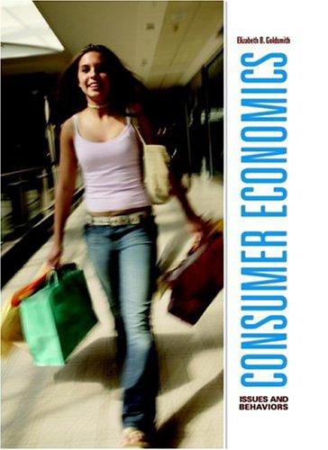 Cover for Consumer Economics