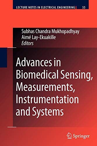 Cover for Advances in Biomedical Sensing, Measurements, Instrumentation and Systems
