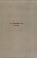 Cover for The Mexican Aztec Society