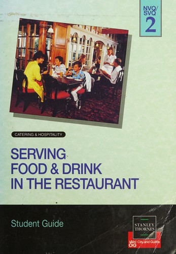 Cover for Serving Food and Drink in the Restaurant (Catering & Hospitality)
