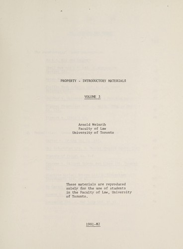Cover for Property