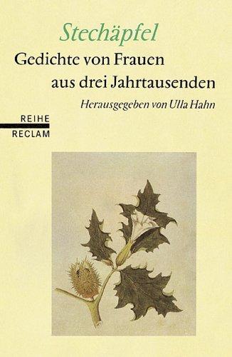 Cover for Stechäpfel. Gedichte von Frauen aus drei Jahrtausenden.