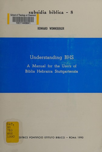 Cover for Understanding BHS