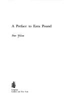 Cover for A Preface to Ezra Pound