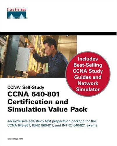 Cover for CCNA 640-801 Certification and Simulation Value Pack