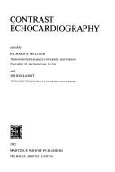 Cover for Contrast Echocardiography (Developments in Cardiovascular Medicine)