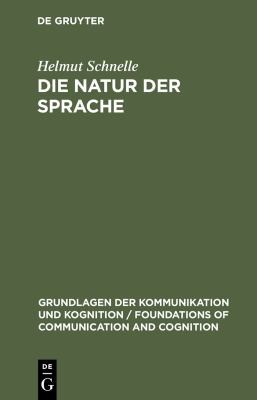 Cover for Die Natur der Sprache