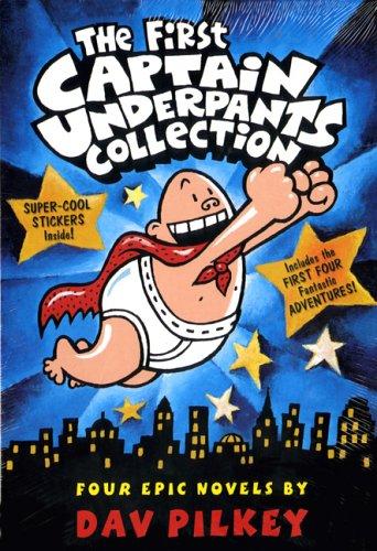 Cover for Captain Underpants Boxed Set (#1-4) (Captain Underpants)
