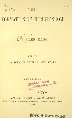 Cover for As s een in church and state