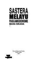 Cover for Sastera Melayu pascamodenisme