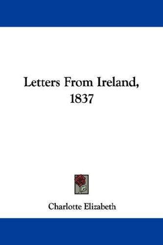 Cover for Letters From Ireland, 1837