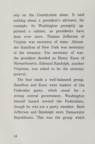 Cover for The office of President