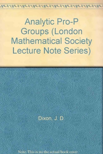 Cover for Analytic pro-p groups