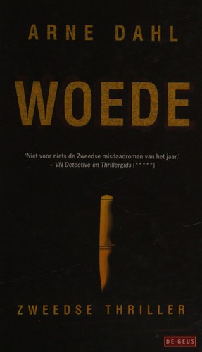 Cover for Woede