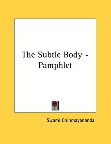 Cover for The Subtle Body - Pamphlet