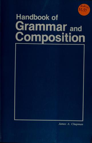 Cover for Handbook of grammar and composition