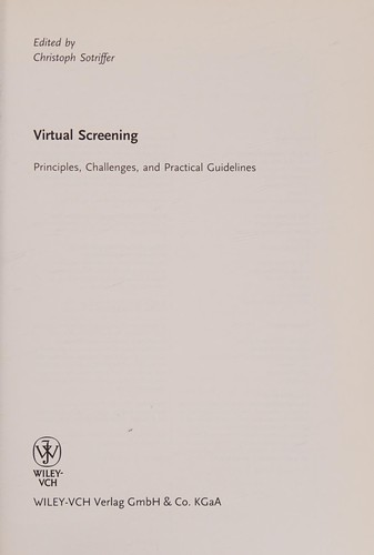 Cover for Virtual screening