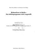 Cover for Wohnreform in Berlin
