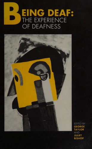 Cover for Being deaf