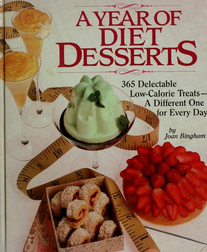 Cover for A year of diet desserts