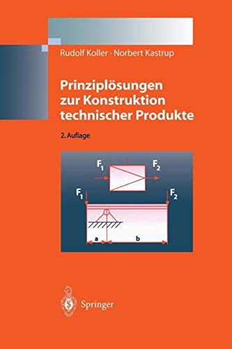 Cover for Prinziplösungen zur Konstruktion technischer Produkte