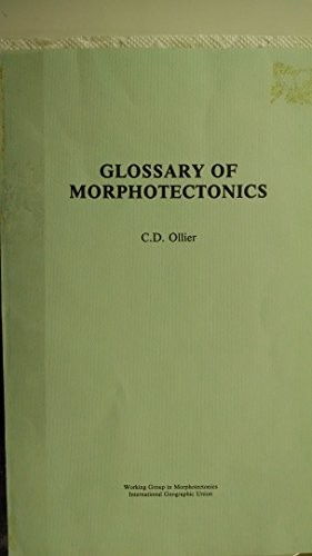 Cover for Glossary of morphotectonics
