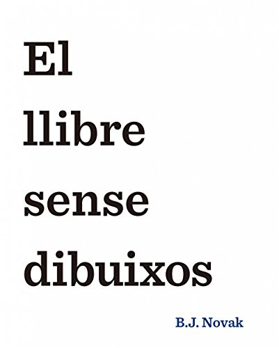 Cover for El llibre sense dibuixos
