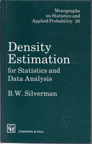 Cover for Density Estimation for Statistics and Data Analysis