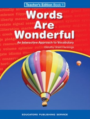 Cover for Words are wonderful