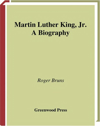 Cover for Martin Luther King, Jr.