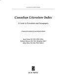 Cover for Canadian Literature Index