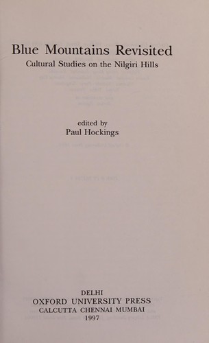 Cover for Blue mountains revisited