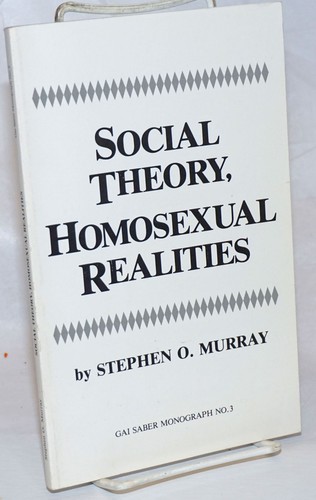 Cover for Social theory, homosexual realities