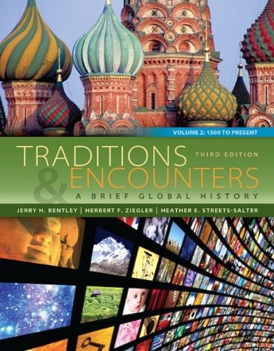 Cover for Looseleaf Traditions & Encounters Brief Vol 2 w/ Connect 1 Term Access Card