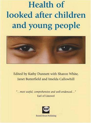 Cover for Health of Looked After Children