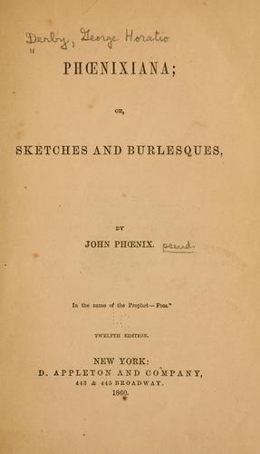 Cover for Phnixiana
