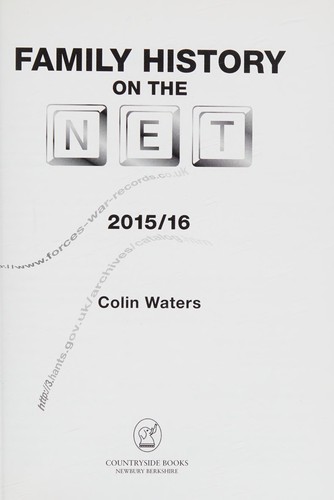 Cover for Family history on the Net 2015/16