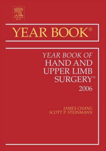 Cover for 2006 Year Book of Hand and Upper Limb Surgery