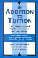 Cover for In addition to tuition