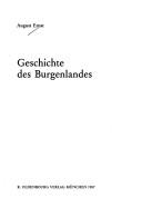Cover for Geschichte des Burgenlandes