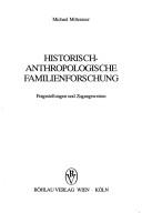 Cover for Historisch-anthropologische Familienforschung