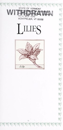 Cover for Lilies
